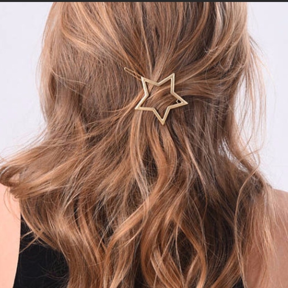Star hair clip